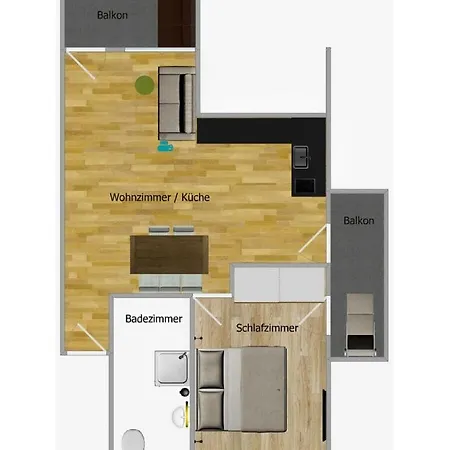 Lovely In Apartamento Blaichach
